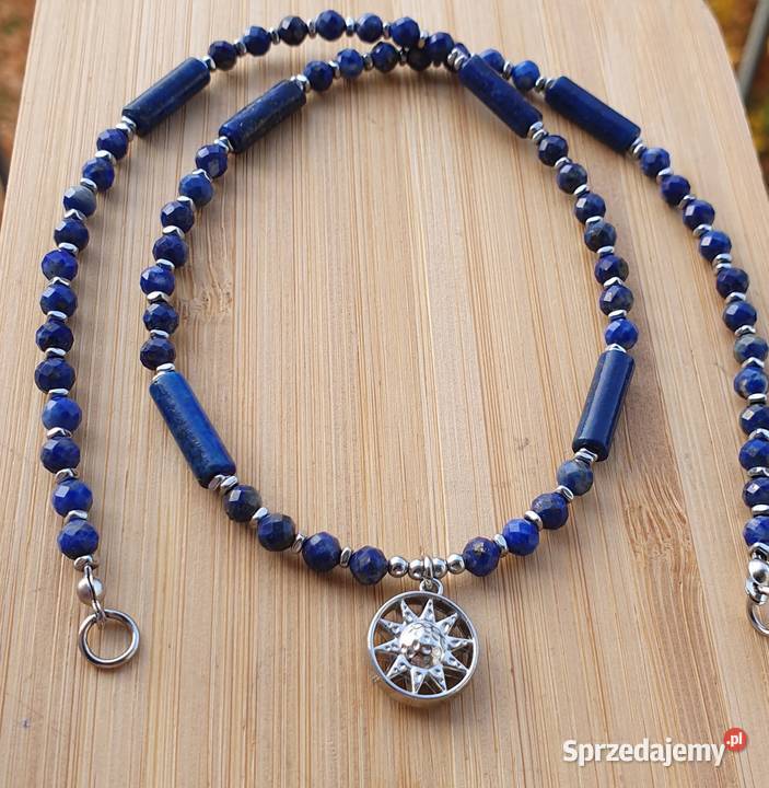 Naszyjnik Lapis lazuli łódzkie Łódź