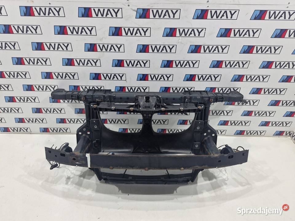 BMW E87 PAS PRZEDNI PRZÓD WZMOCNIENIE Wentylatory chłodnic klimatyzacji