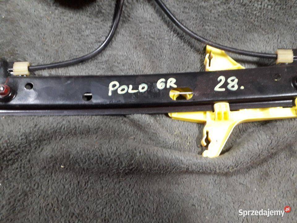 Mechanizm prowadnica szyby VW Polo 6R 6R0959811G osobowe Włoszczowa