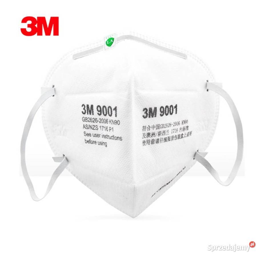 3M 9001 KN90 FFP2 MASKA Profesjonalna twarz Zdrowie Zielona Góra