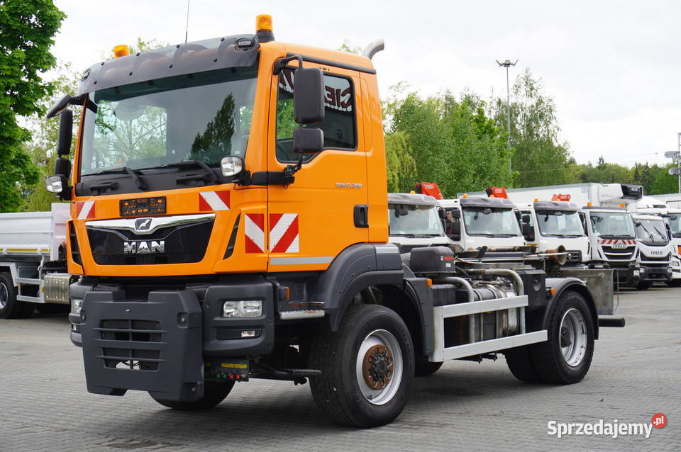 MAN TGM 13290 4x4 30 hakowiec HIAB XR8S3250 DMC Kraków