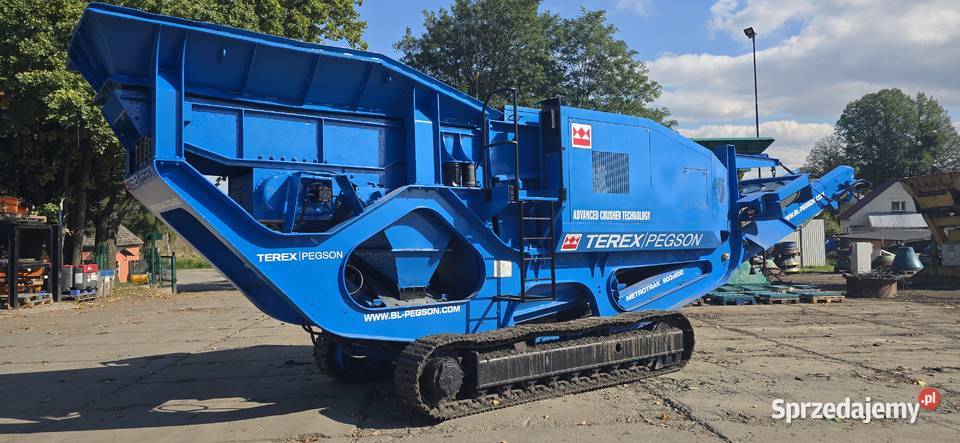 Kruszarka szczękowa Terex Pegson Metrotrak 2001 nie Trachy