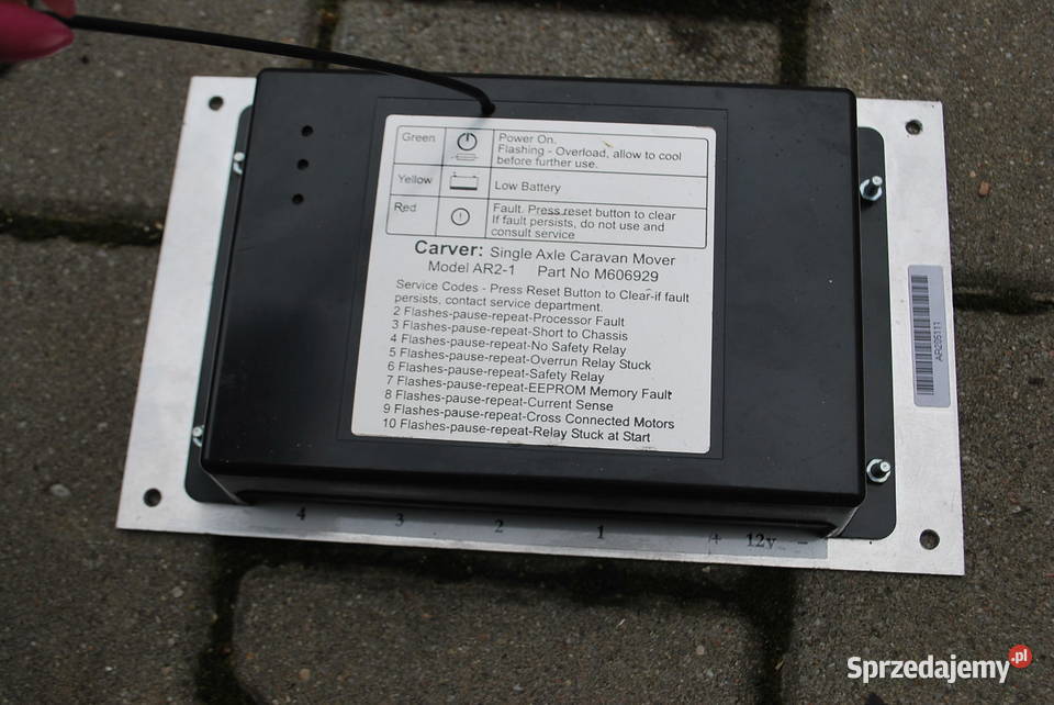 MOVER CARVER MANUALNY napęd do kempingu Grzebowilk