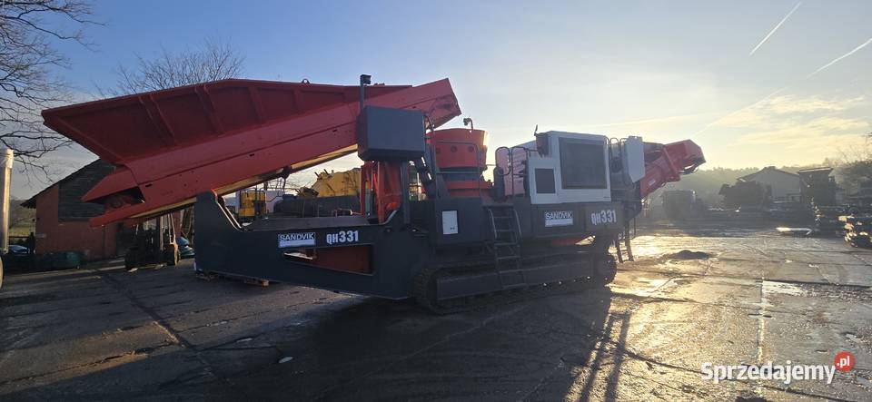 Kruszarka stożkowa Sandvik QH331 DARMOWE TESTY Trachy