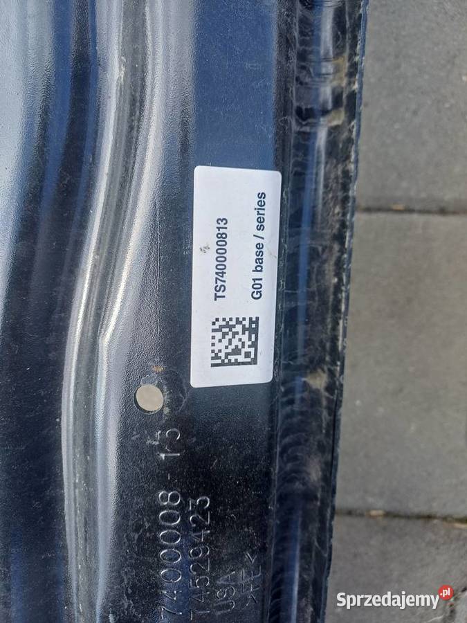 Belka zderzaka tylnego BMW X3 2020r Łomianki