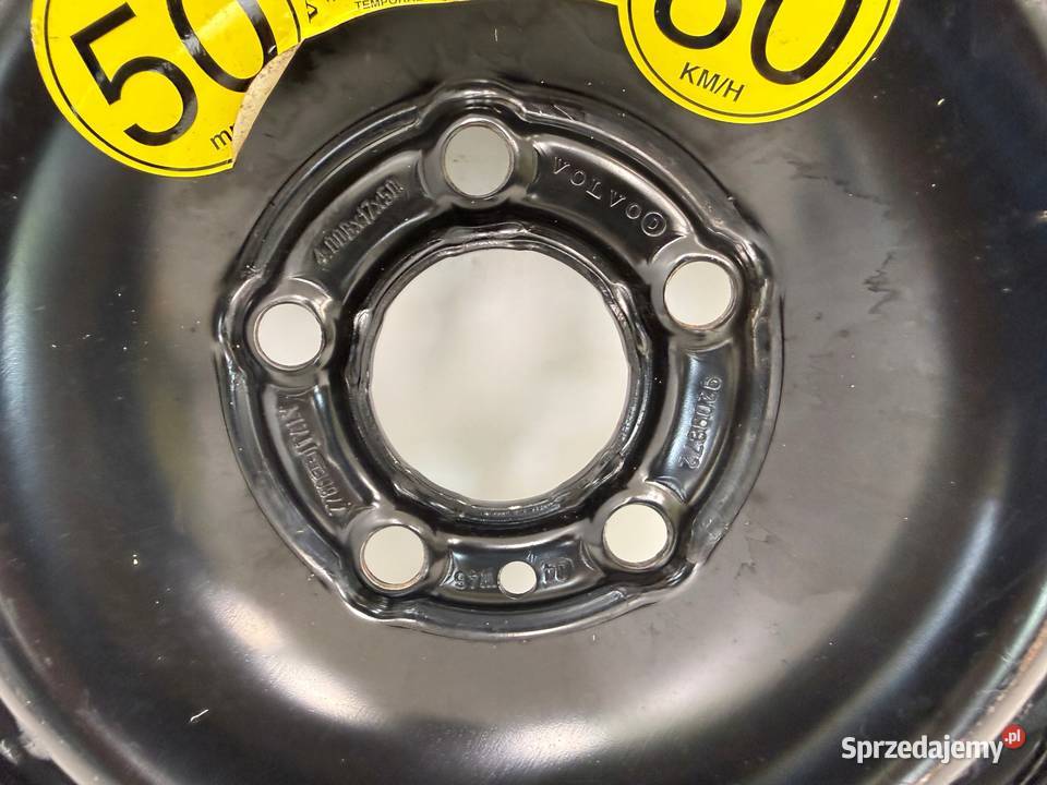 KOŁO DOJAZDOWE 12580 R17 9209872 5x108 Chełm sprzedam