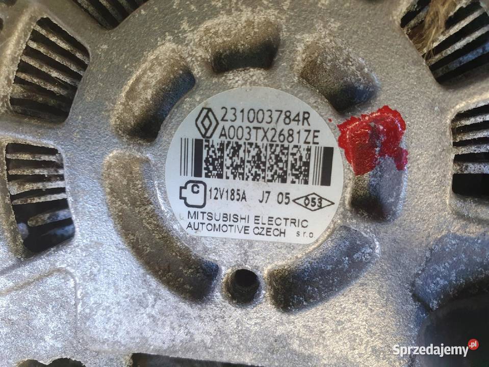 Renault Talisman 15 DCI ALTERNATOR 231003784R Janów