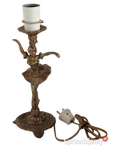 Mosiężna lampa dekoracyjna Rzeszów