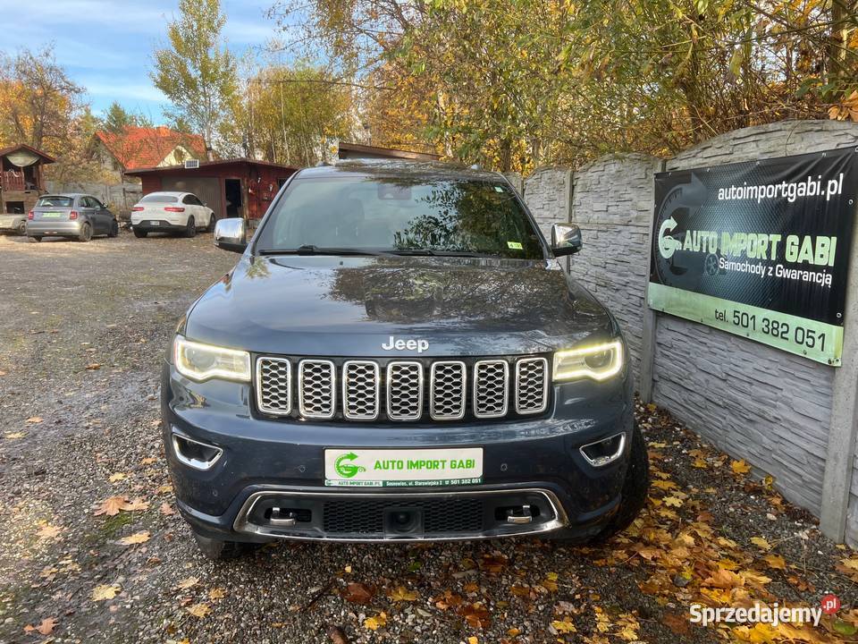 Jeep gr Cherokee wk 2 Overland 4x4 Full światła do jazdy dziennej Grand Cherokee Sosnowiec
