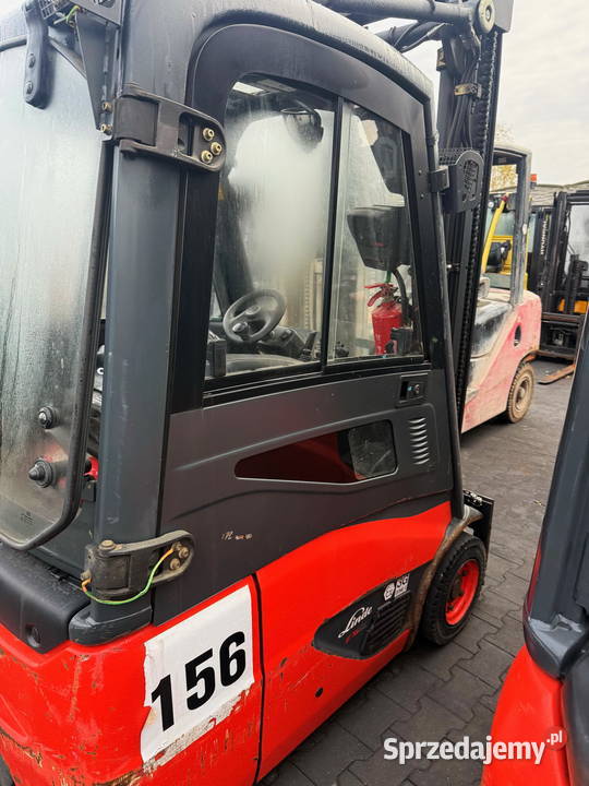 kabina kompletna wózek widłowy wózek elektryczny Linde Działoszyn sprzedam