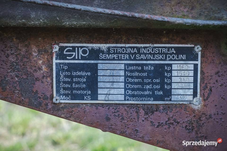 Wyprzedaż gospodarstwa przyczepa zbierająca do Rolnictwo Mosina sprzedam