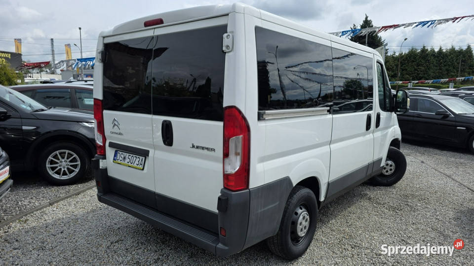 Citroen Jumper SPRZEDANY 9 Osobowy Rok produkcji 2014 dolnośląskie Świdnica
