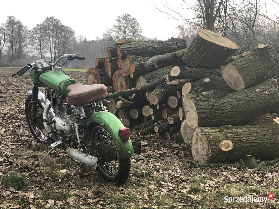 CZ 350 z silnikiem Iż Planeta 2 idealny na teren Motoryzacja Węgrów