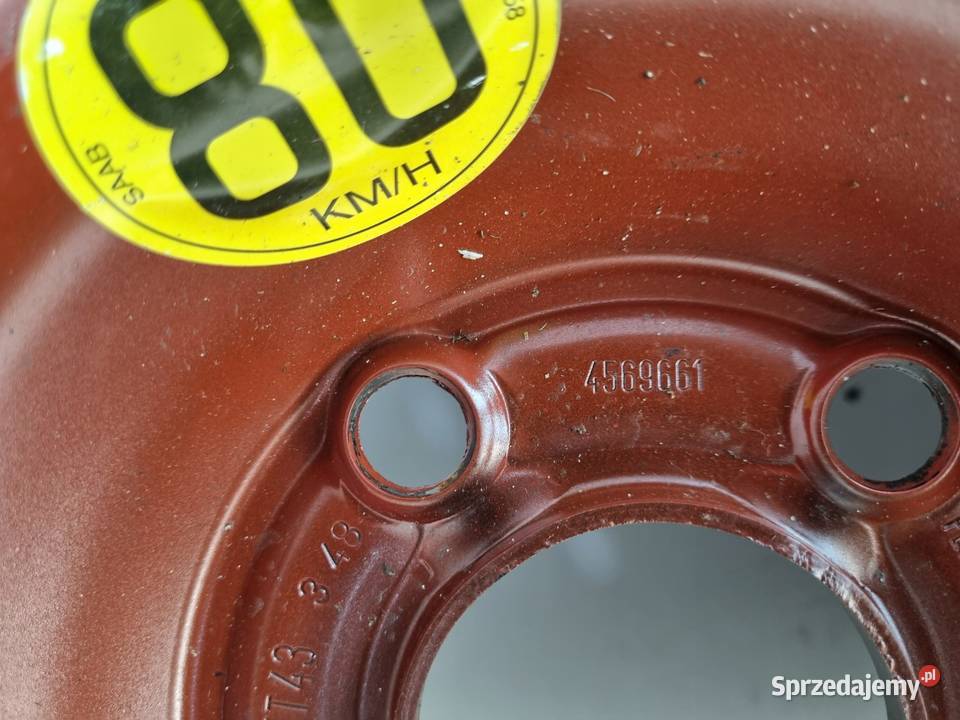 KOŁO DOJAZDOWE dojazdówka Saab 93 95 95 11570 Chełm