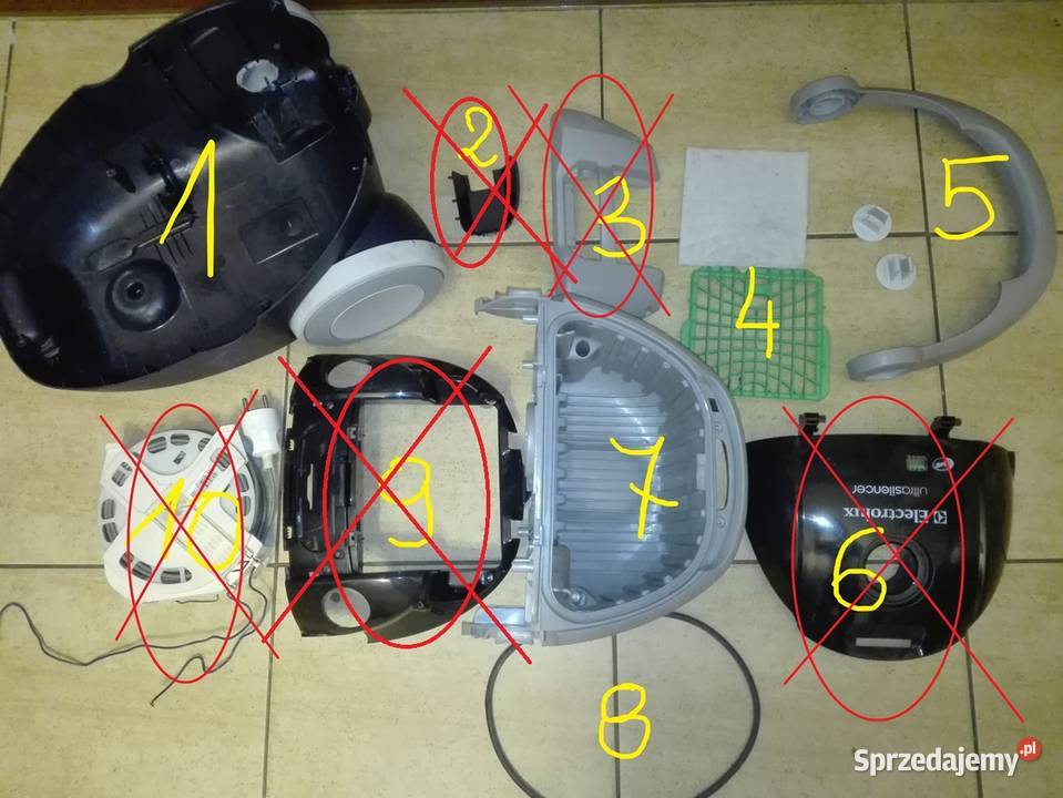 Electrolux Ultrasilencer Z3370 CZĘŚCI śląskie Bielsko-Biała