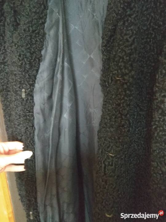 Naturalne futro czarne karakuły Rozmiar 40(L) Wrocław