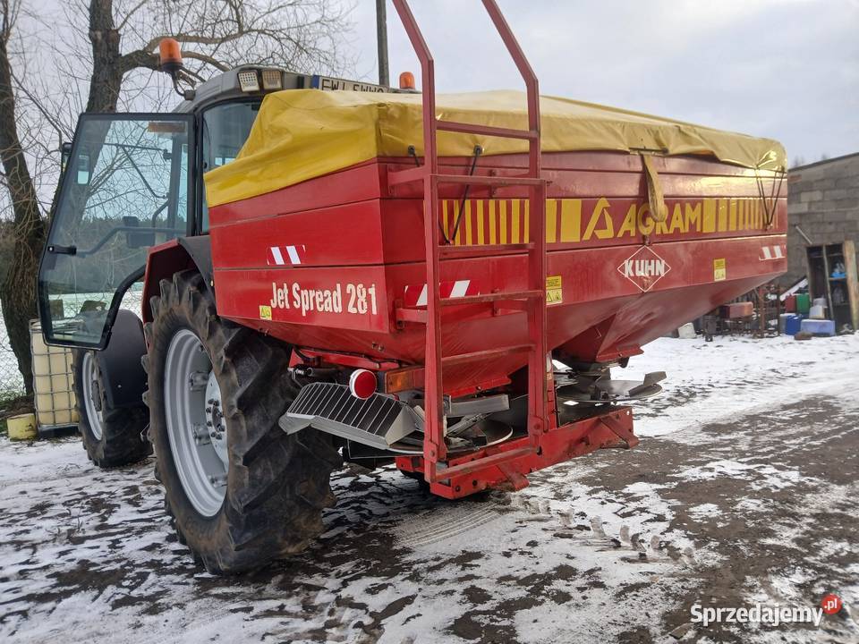 Rozsiewacz nawozu Agram Jet Spread 281 2tony Wieluń