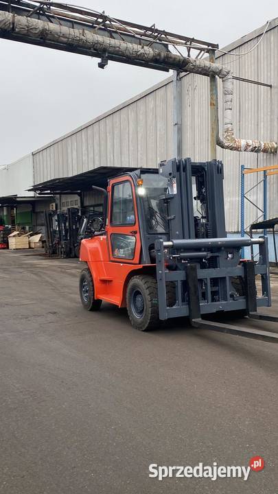 7 ton wózek widłowy nowy Triplex Pełna Kabina Gdynia
