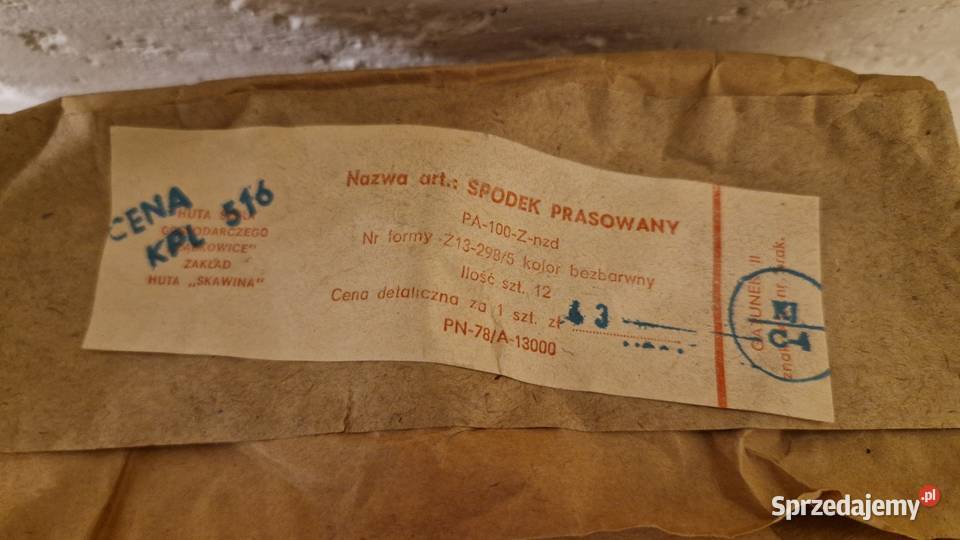 Zestaw 12 SPODKÓW na szklankimiseczki lubelskie Lublin