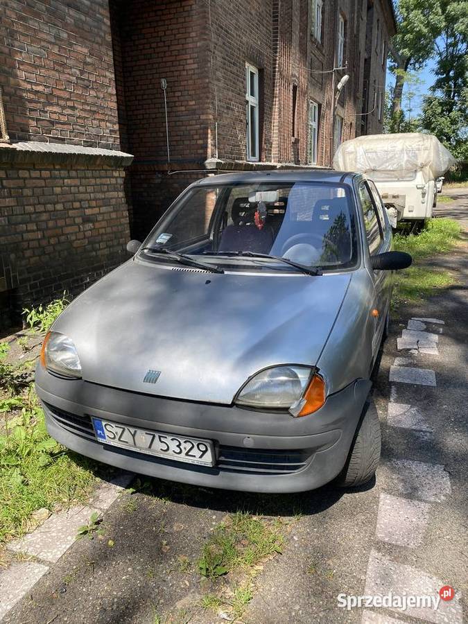 Seicento benzyna z gazem Sprawne można jeździć śląskie Sosnowiec
