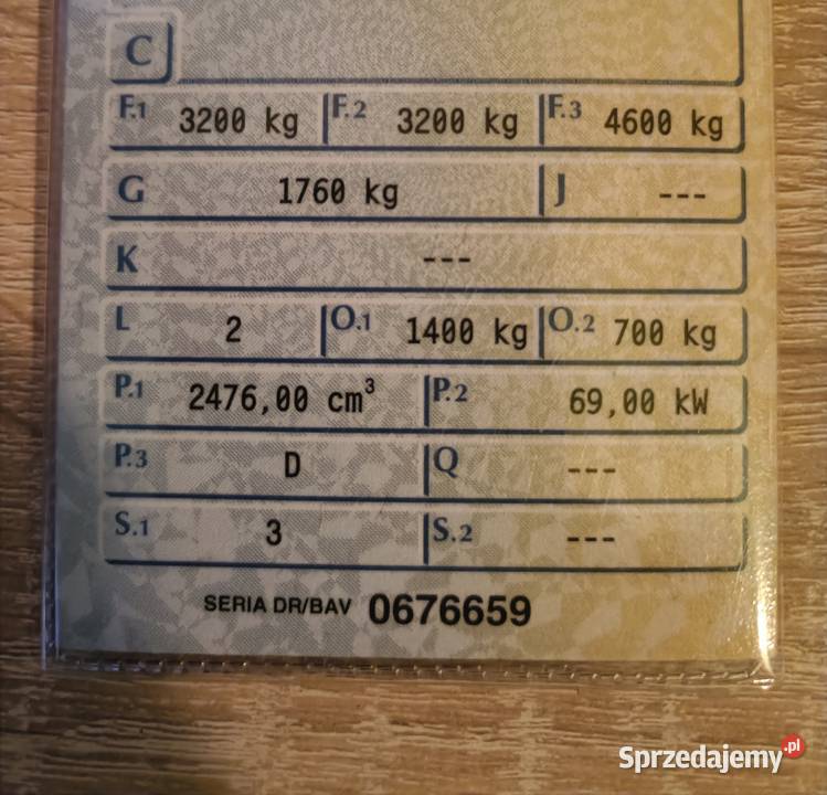 Skrzynia biegów Kia 2500 Tarnowiec sprzedam