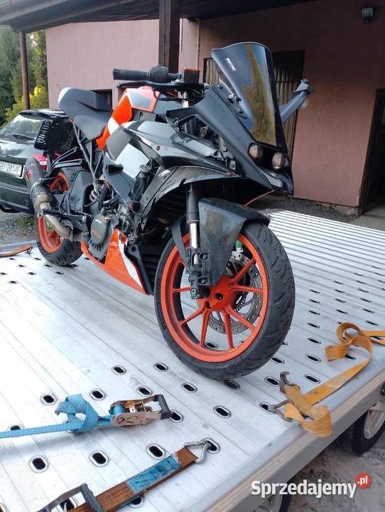 SPRZEDAM KTM RC 125 TŁUMNIK AKRAPOVIC 125cm3 KTM Wilkowice