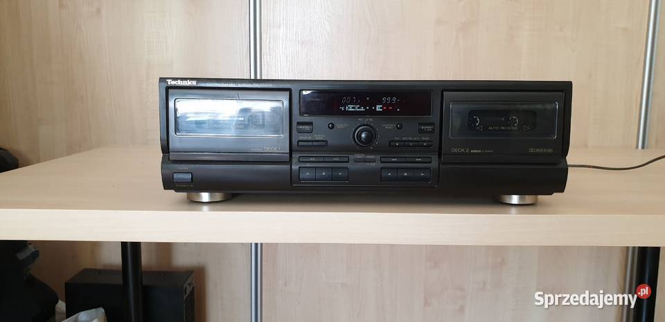 TECHNICS STEREO DOUBLE CASETTE DECK RSTR 373 Nowy Sącz sprzedam