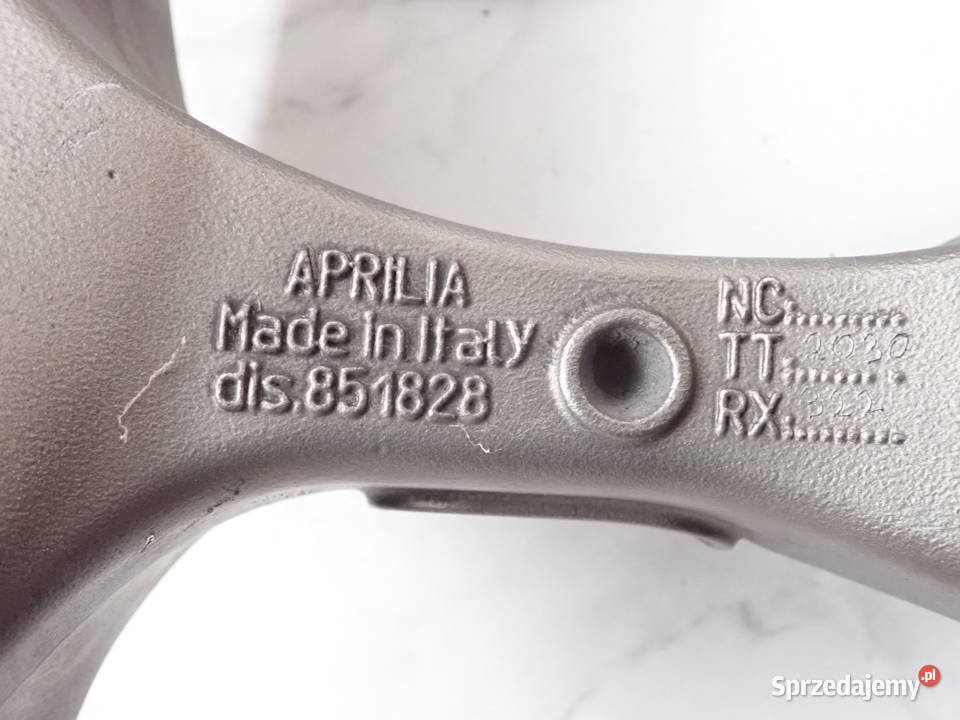 Wahacz Łożyska Tulejki Aprilia MANA 850 0716r Strzelce Krajeńskie sprzedam