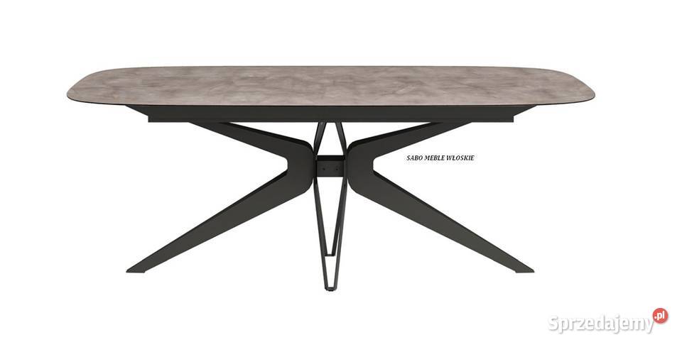 Nowoczesny stół włoski Nera200 nierozkładany Przemyśl