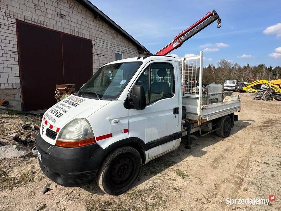 RENAULT MASTER II 25 DCI HDS Żuraw Skrzynia sprzedam