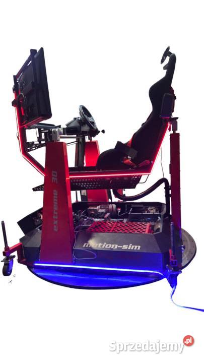 Symulator rajdowy wyścigowy samochodowy F1 małopolskie Kraków