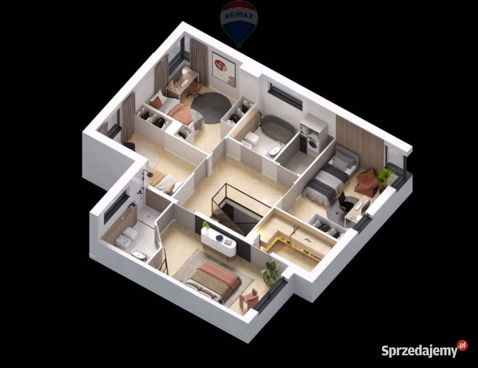 Nowoczesny dom bliźniak w Łazach 11B 153.71m2 Łazy