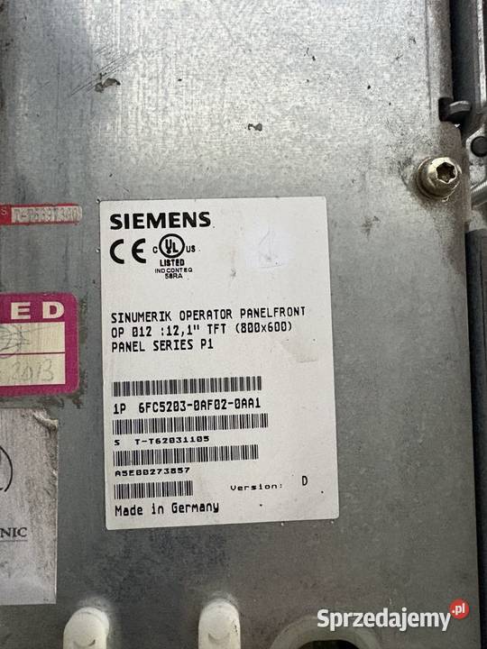 Siemens 6FC52100DF212AA0 6FC52030AF020AA1