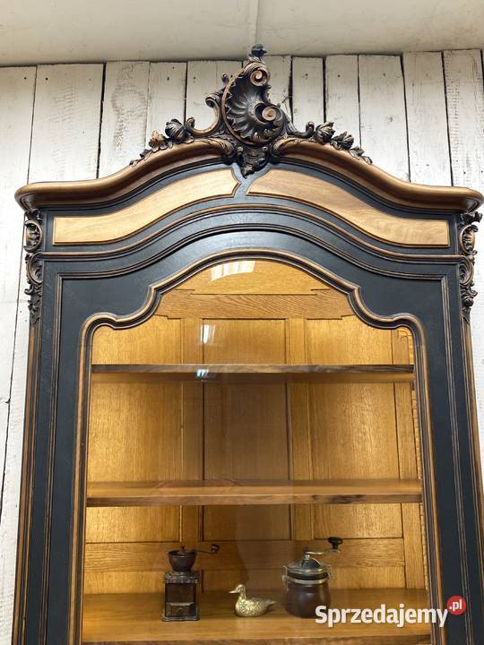 BIBLIOTEKA witryna antracyt Ludwik XV Francja I Wrocław