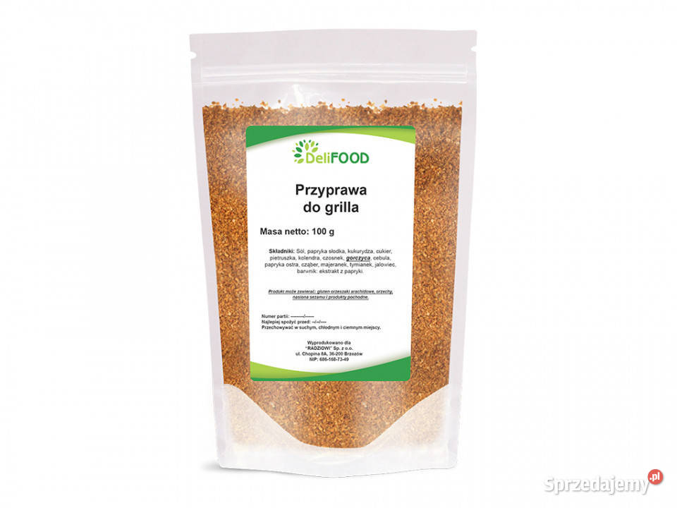 Przyprawa do grilla 100g Pozostałe Brzozów