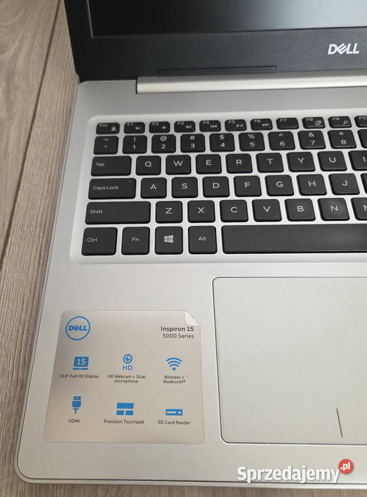 Laptop DELL Inspiron 5570156Core i78GB RAMSSD Intel Core i7