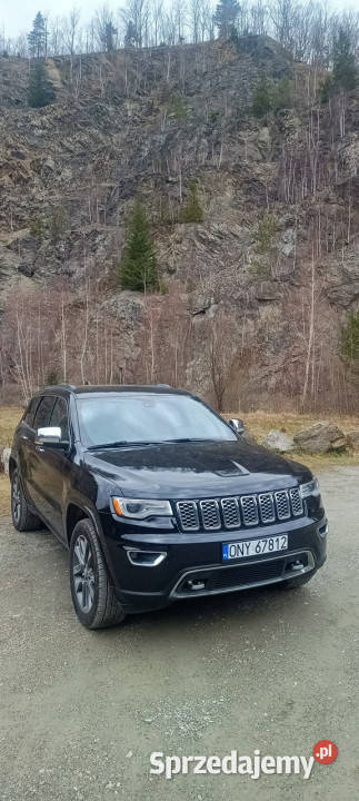 Jeep Grand Cherokee 2018r OVERLAND 36 benzyna 125007km opolskie Nysa