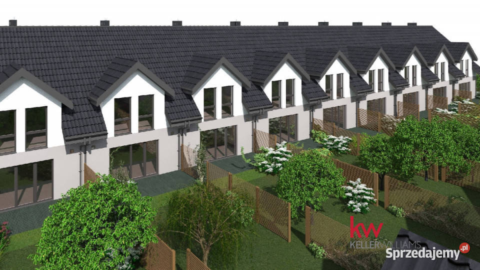 Sprzedam dom szeregowy 11834m2 Mędłów Liliowa