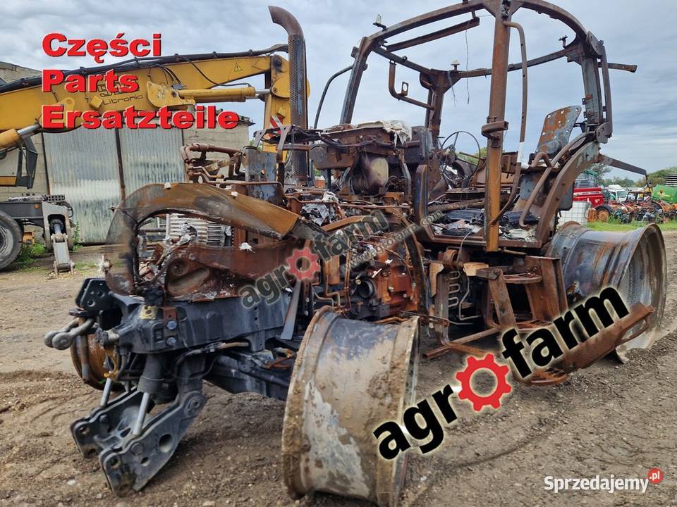 Holland T6175 części silnik skrzynia biegów