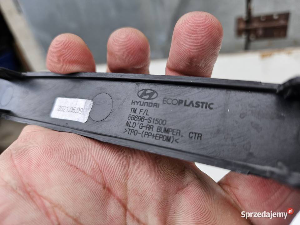 HYUNDAI SANTA FE IV 4 LISTWA ZDERZAKA TYŁ TYLNA Części samochodowe Międzychód