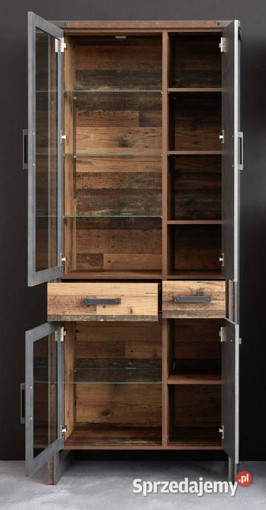 PRISMA witryna salonowa styl industrialny podkarpackie