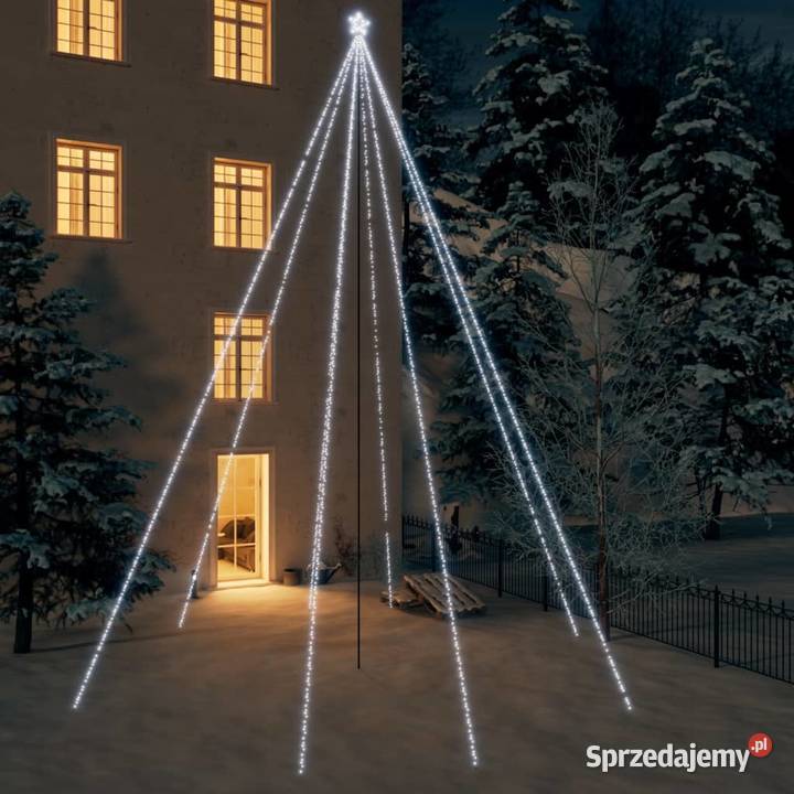 vidaXL Choinka LED do wewnątrz na zewnątrz 1300 mazowieckie Warszawa