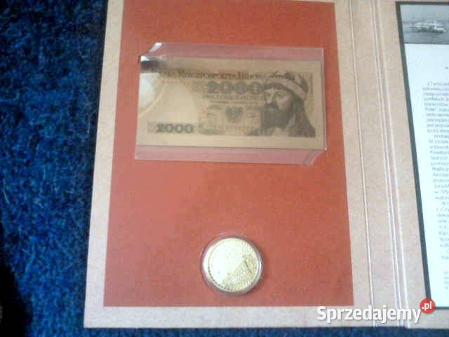 Banknoty z PRL repliki w czystym złocie małopolskie Zakopane sprzedam