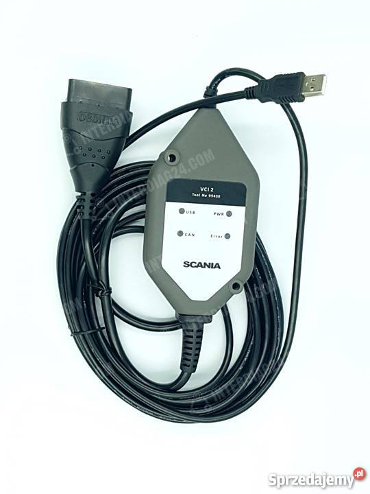 SCANIA interfejs diagnostyczny VCI2 SDP3 XCOM Mława