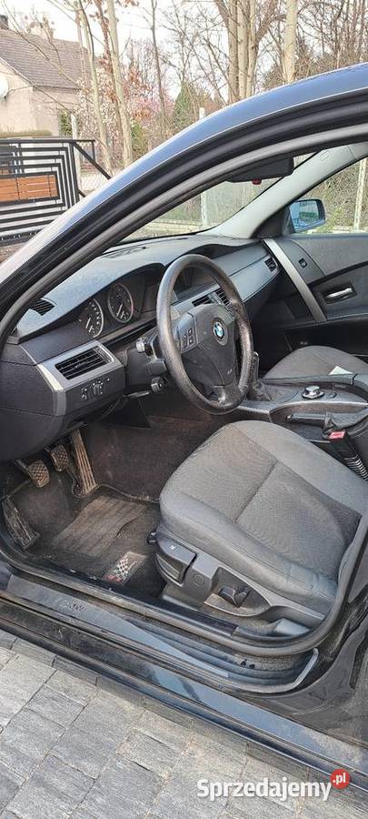 BMW E60 2005r 22 Benzyna 200 dużym serwisie immobilizer Seria 5 Niemianowice sprzedam