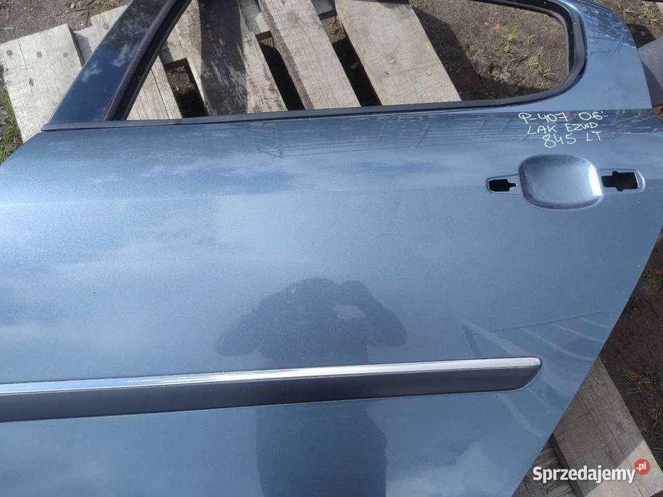 DRZWI LEWY TYŁ EZWD PEUGEOT 407 wielkopolskie sprzedam