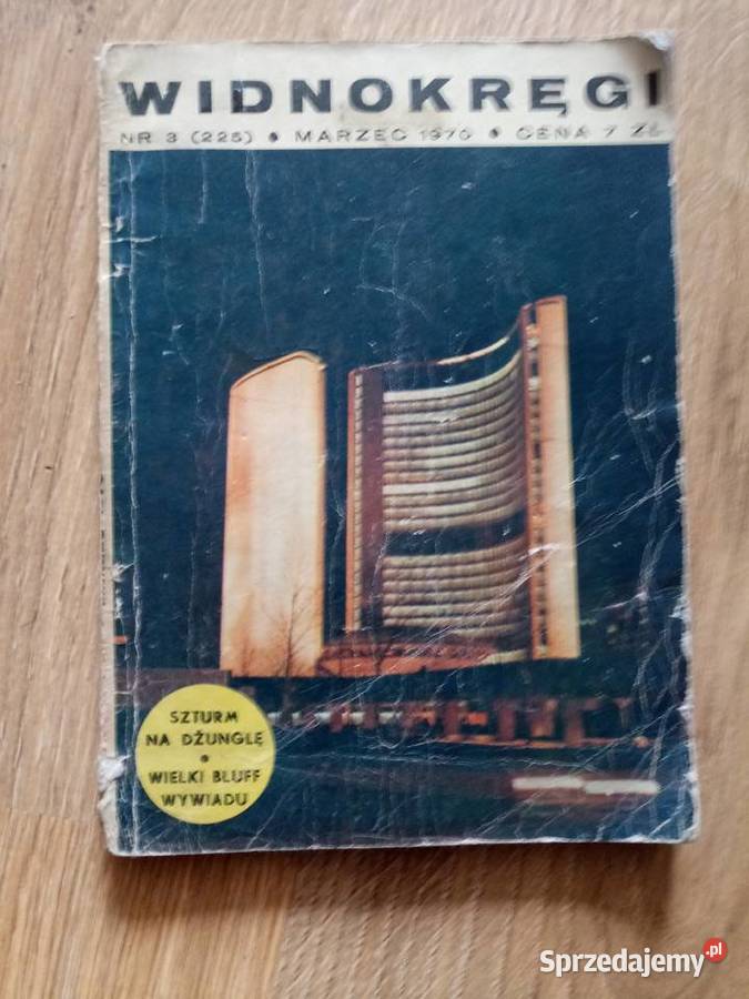 Widnokręgi 3 marzec 1970Czasopismo z PRL śląskie Zawiercie