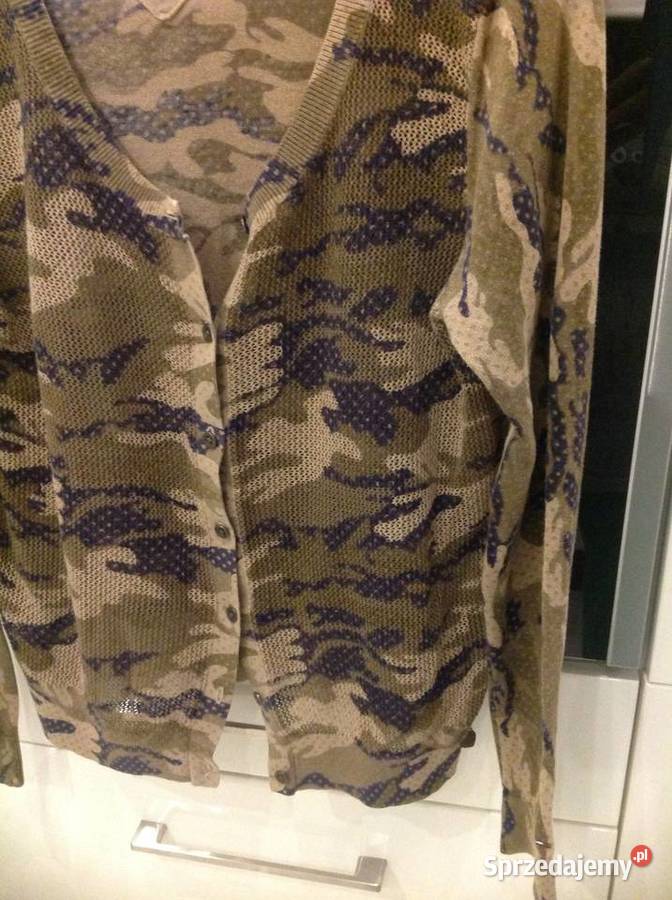 Cienki Sweter Rozpinany Moro Damski Tommy Nowa Sól sprzedam