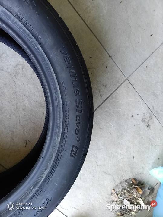 Sprzedam letnie opony Hankook 22555R19 prod opon