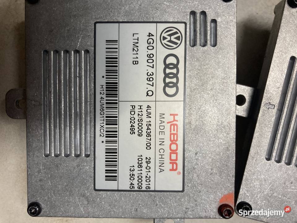 A6 C7 4G PRZETWORNICA 4G0907397Q osobowe Rakoniewice